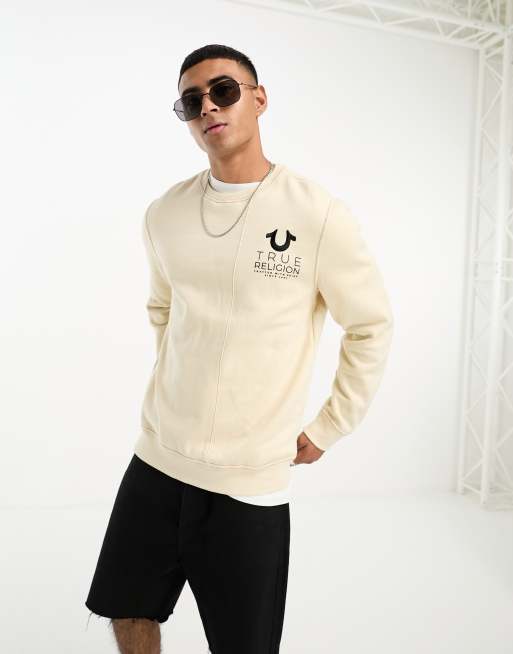 Oatmeal true religion clearance hoodie