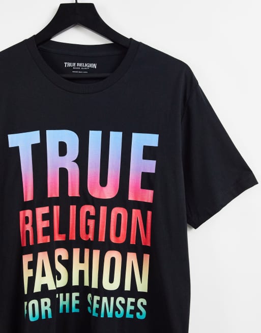 True Religion - T-shirt imprimé « Fashion For The Senses », 4 de 4