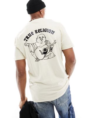 True Religion t-shirt in beige