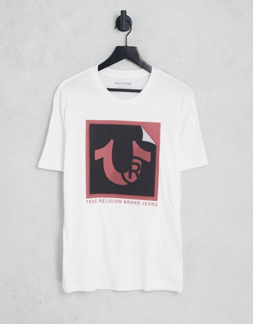 True Religion t-shirt in optic white | ASOS