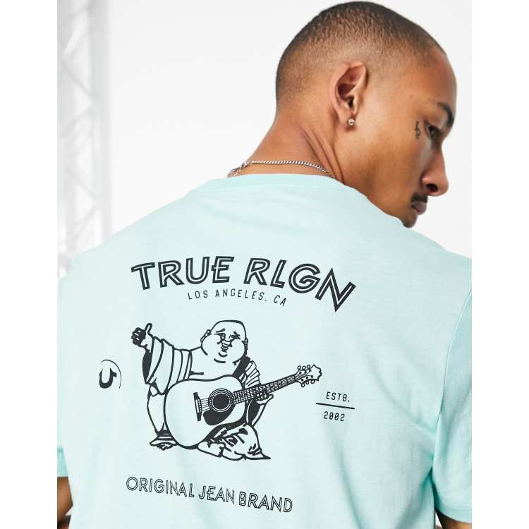 Light blue store true religion shirt