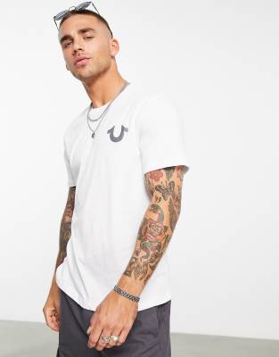 white true religion tee