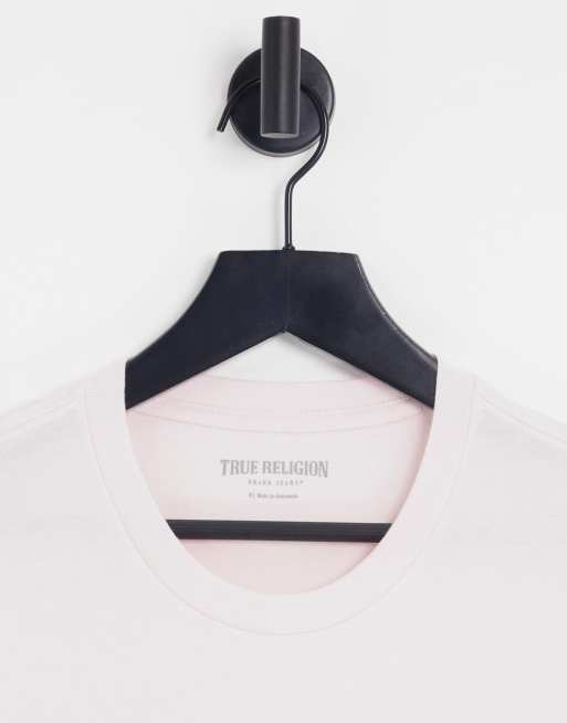 black and pink true religion shirt