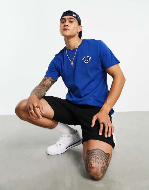 True Religion – T-shirt z okrągłym dekoltem i nadrukiem Buddy, 3 z 4
