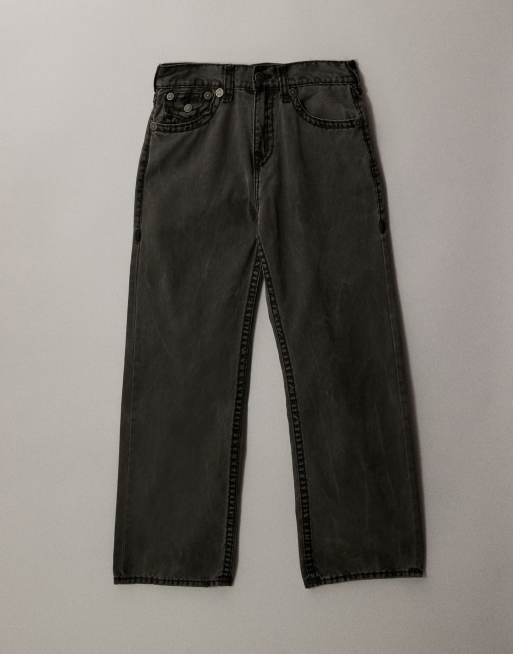 True Religion - Vinny - Ultra baggy denim jeans in grijze wassing, 5 van 7