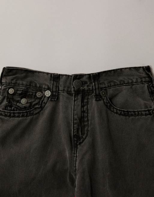 True Religion - Vinny - Ultra baggy denim jeans in grijze wassing, 6 van 7