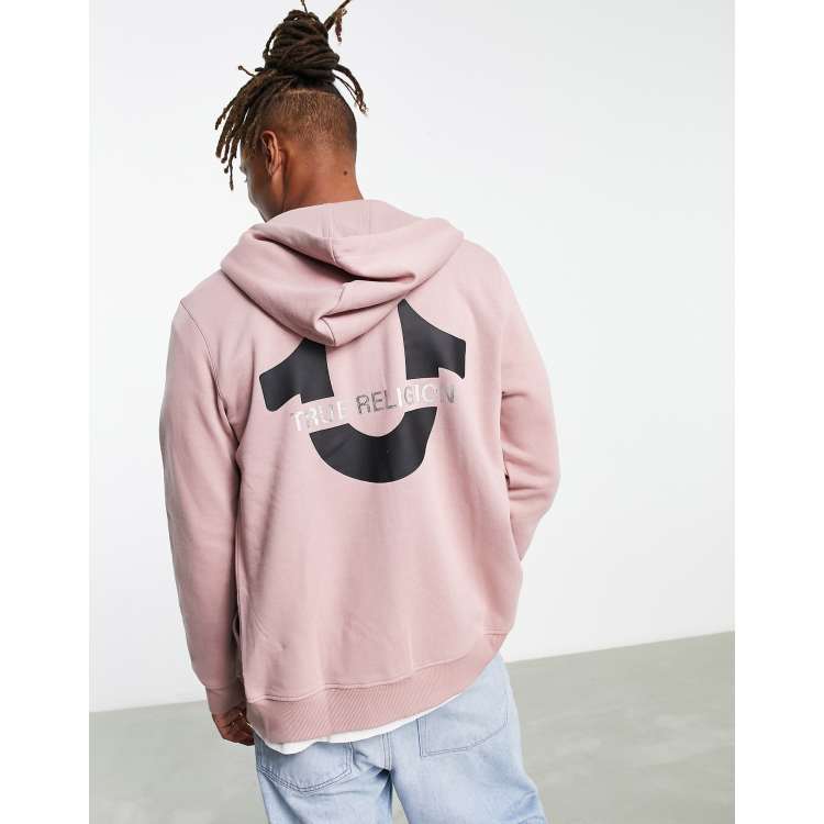 Pink true store religion hoodie