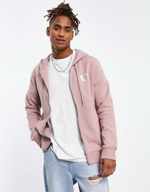 Pink true religion jacket best sale
