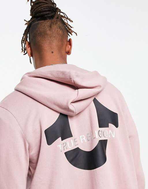 Religion ASOS zip up | hoodie True pink in