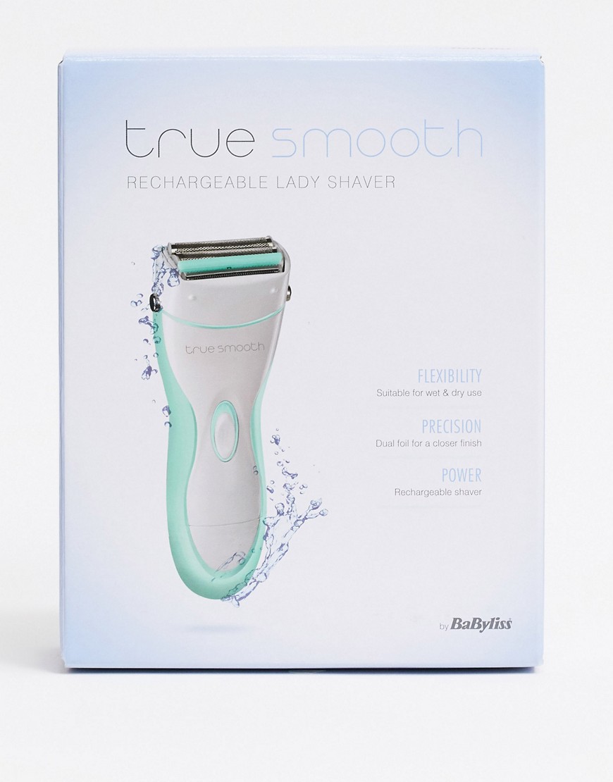 True Smooth Wet and Dry Rechargeable Lady Shaver-No colour