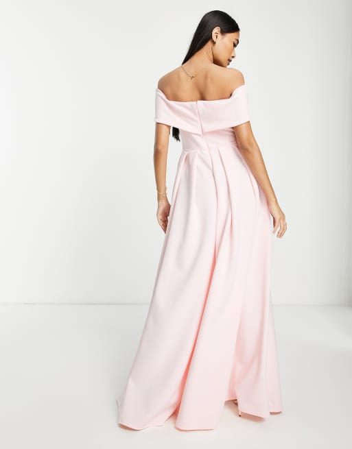 Promenade maxi on sale dress in blush