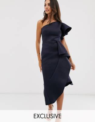 asymmetrical dress