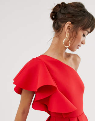 true violet high low maxi dress