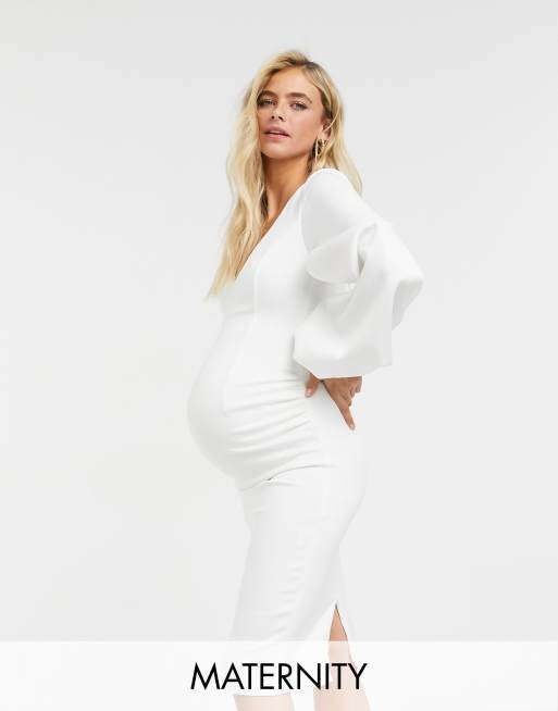 Asos maternity bodycon clearance dress