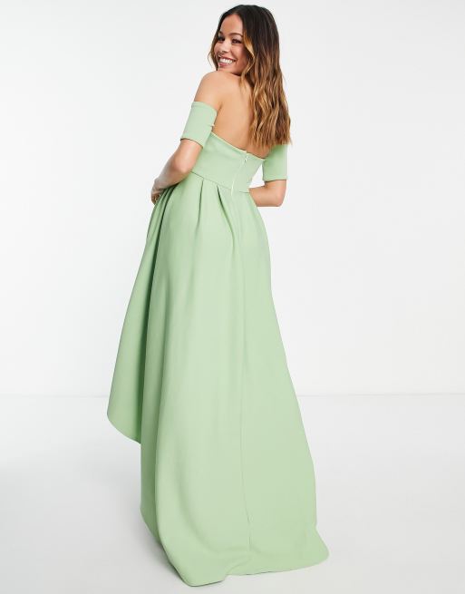 jojo green dress JoJo Maman Bébé Green Cord Pinafore Dress – Second Snuggle Preloved main image 0