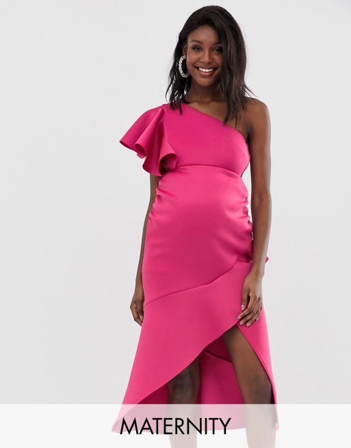 true violet one shoulder