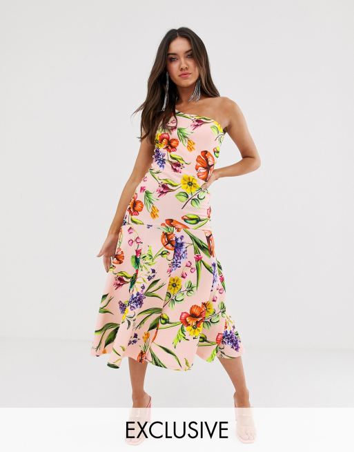 true violet one shoulder