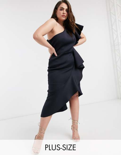 true violet one shoulder