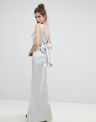 asos design soft tulle maxi dress