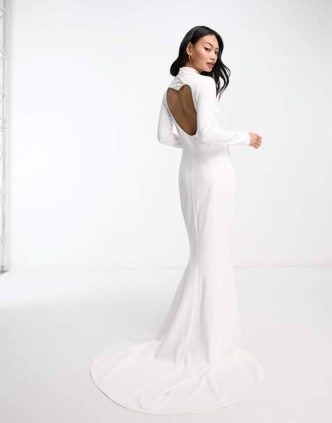Abiti da sposa on sale accollati