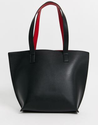 asos black handbags