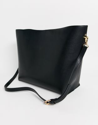 black slouch shoulder bag