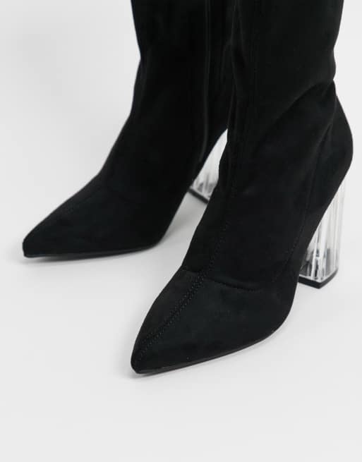 Truffle Collection Bottines ajust es bout pointu et talon