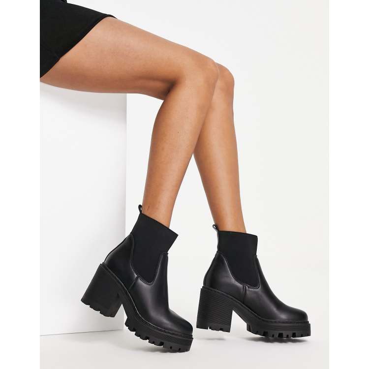 Bottines cheap chelsea talons