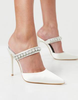 asos white wedding shoes