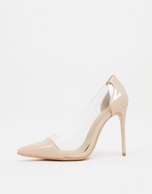 talons aiguilles transparent