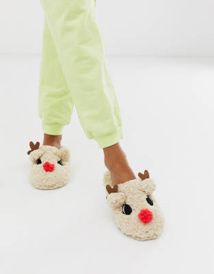 reindeer slippers