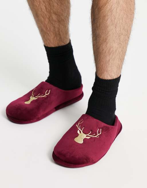 Stag slippers new arrivals