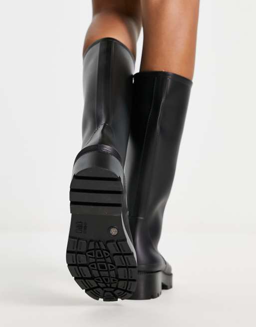 Matt shop black wellies