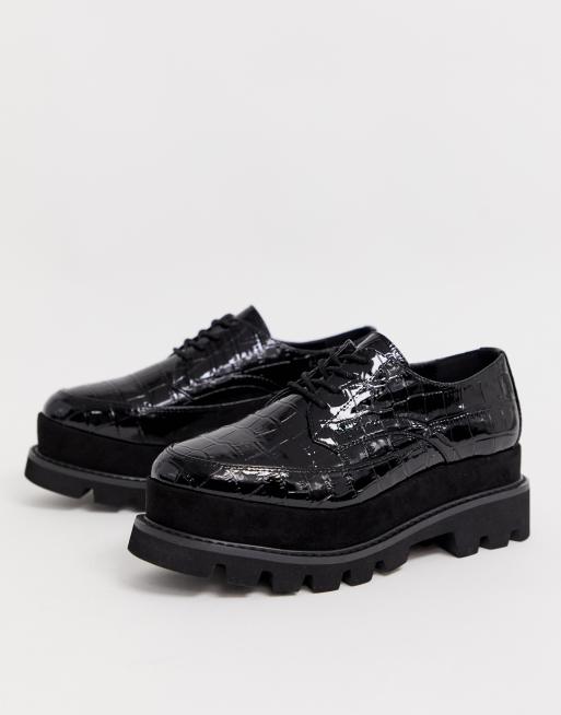chunky lace up shoes men