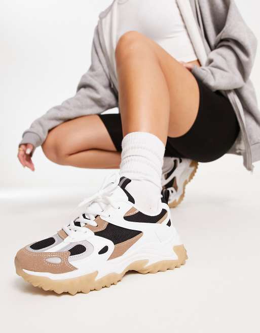 Truffle Collection chunky runner trainers