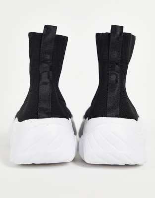 sock chunky trainers