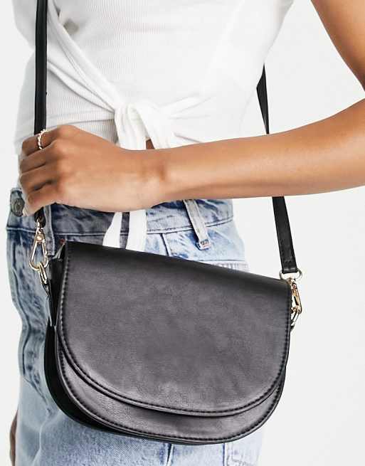 Truffle Collection crossbody bag in black ASOS