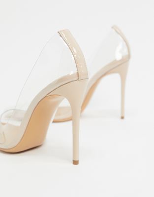escarpin transparent asos