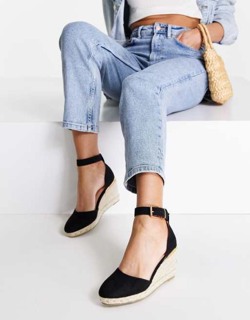 Marsha closed toe espadrille hot sale wedges