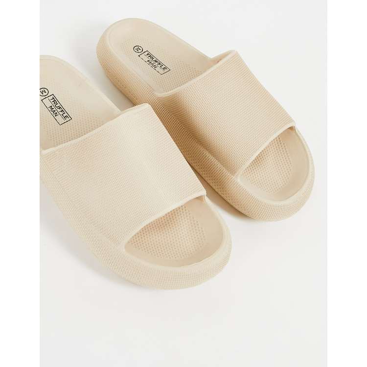 Womens discount chunky sliders