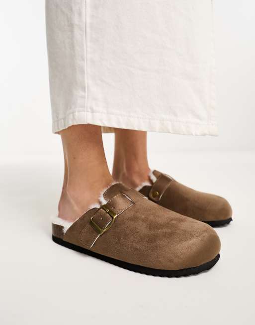 Mink mules