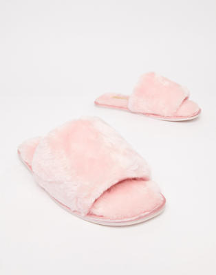 asos fluffy slippers