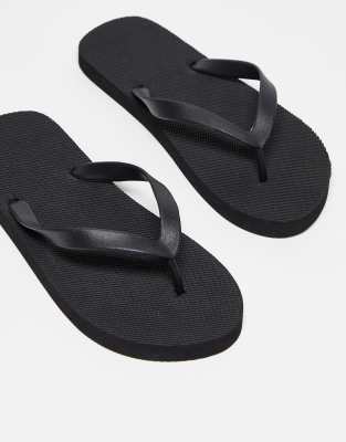 Truffle Collection Truffle Collection flip flops in black