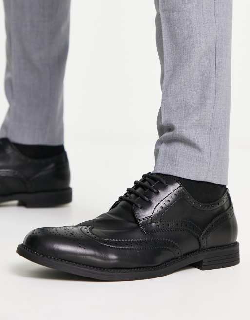 Asos design cheap brogue shoes