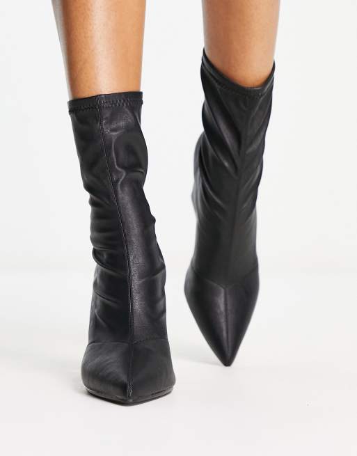 Metallic sale sock boots