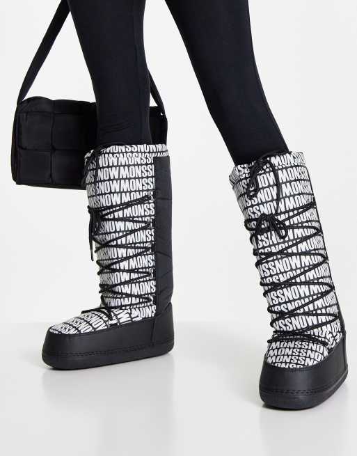 Truffle Collection snow boots in black