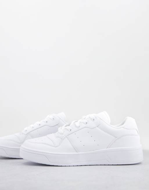 Truffle Collection - Hvide sneakers med snøre