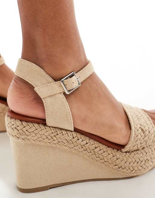 Jute wedges clearance