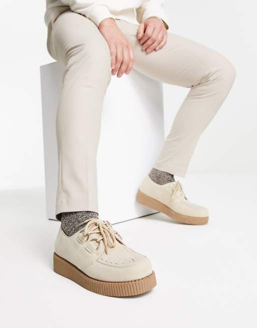 Beige creepers shop
