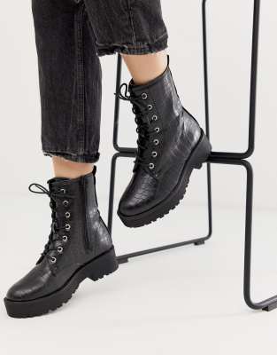 truffle collection black boots